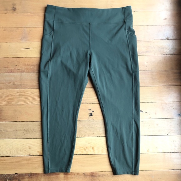 lululemon athletica Pants - Lululemon  Invigorate High Rise Tight 25" Smoked Spruce Size 18 SOLD OUT